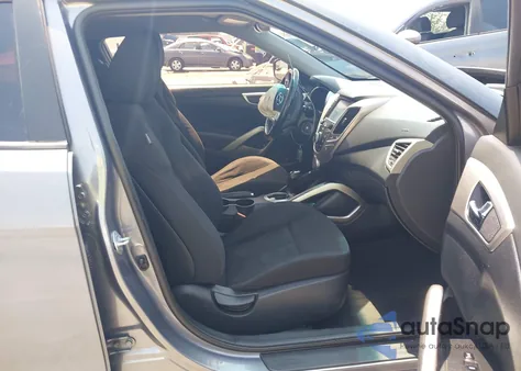 2017 Hyundai Veloster из США, поврежденный, VIN KMHTC6AD1HU307394